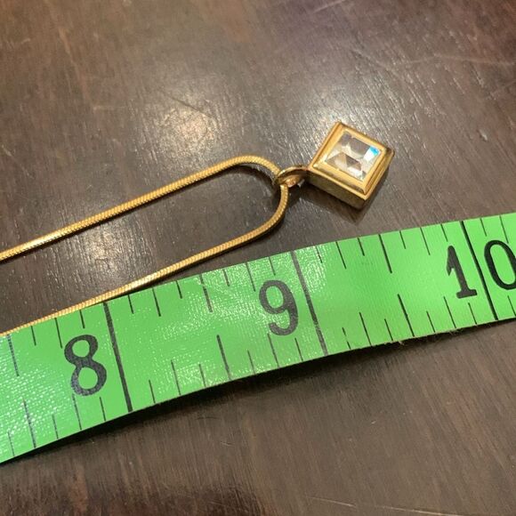 Simple rhinestone necklace - Picture 5 of 5